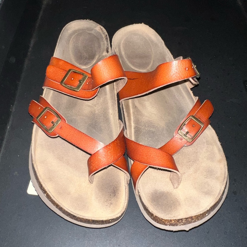 brown sandal